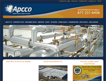 Tablet Screenshot of apcco.net